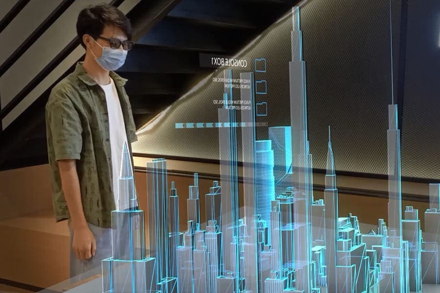 Photonic Smart Sand Table